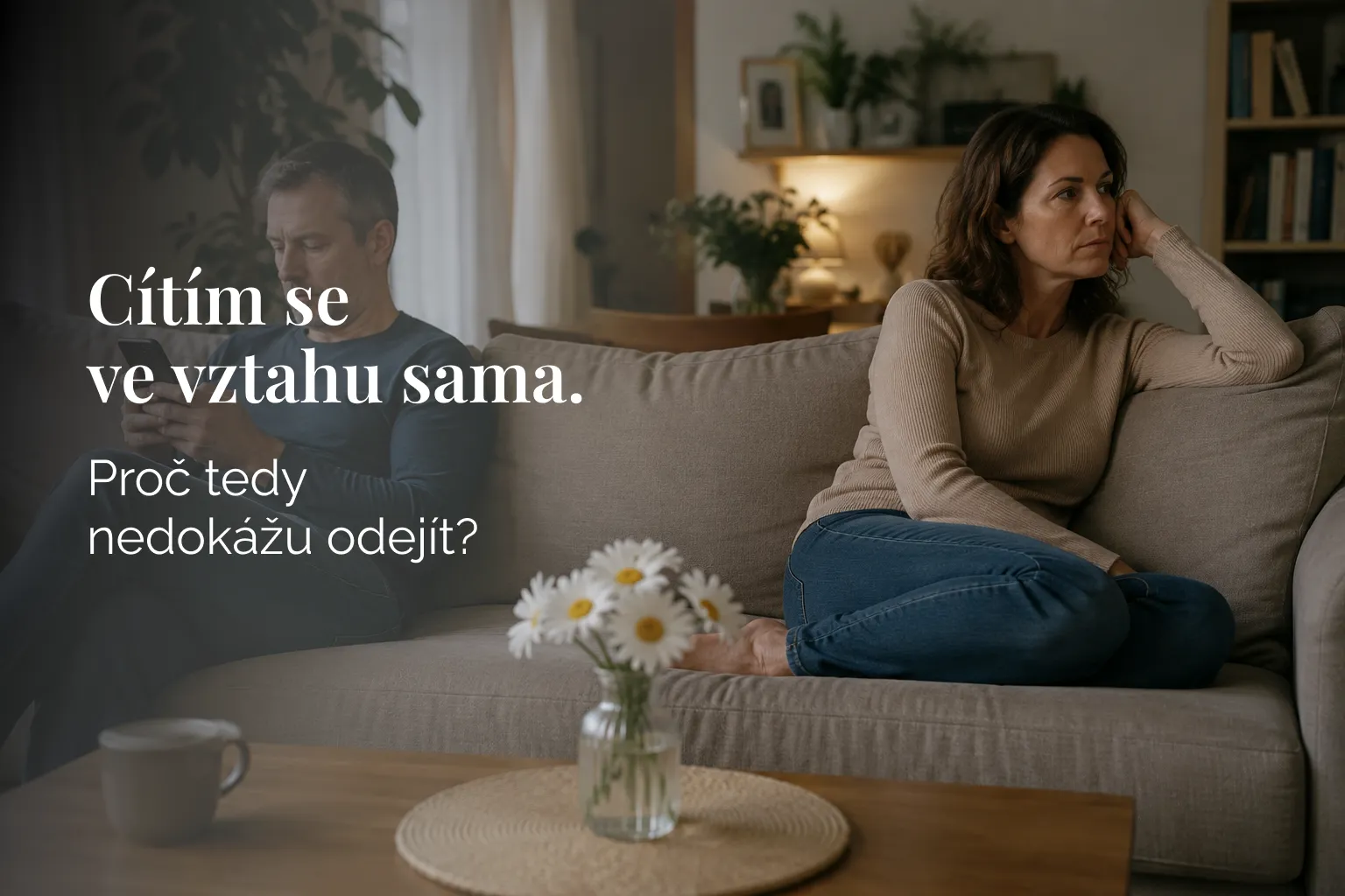 Sedíme vedle sebe, a přesto je každý úplně někde jinde